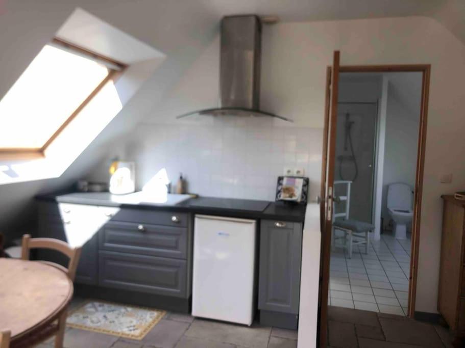 Apartmán Terrasse, Campagne Et Mer Troguery Exteriér fotografie