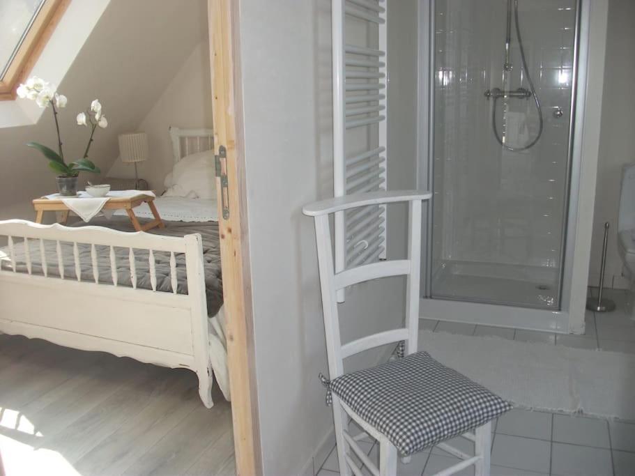 Apartmán Terrasse, Campagne Et Mer Troguery Exteriér fotografie
